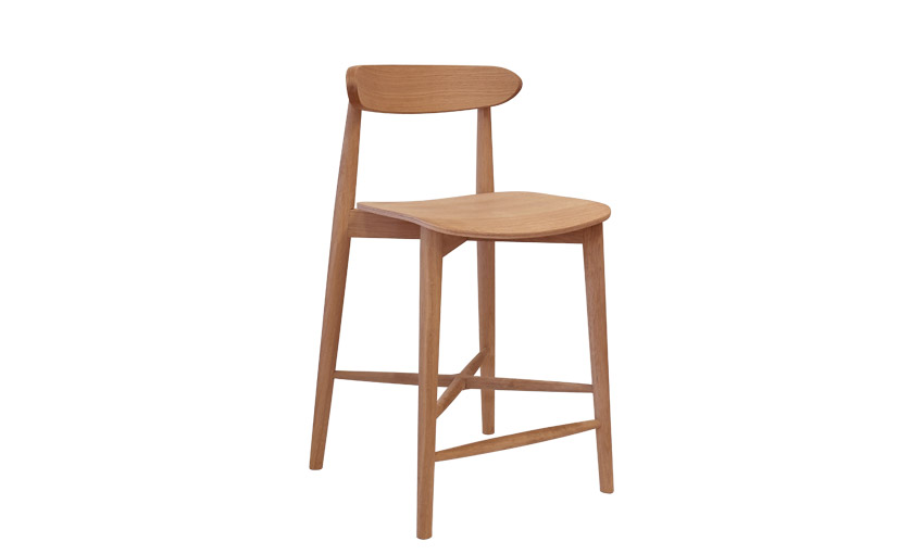 White Oak Stool - BSFO-ANNA