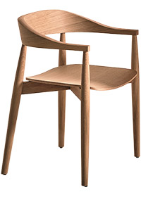 White Oak Chair CO-EMMA